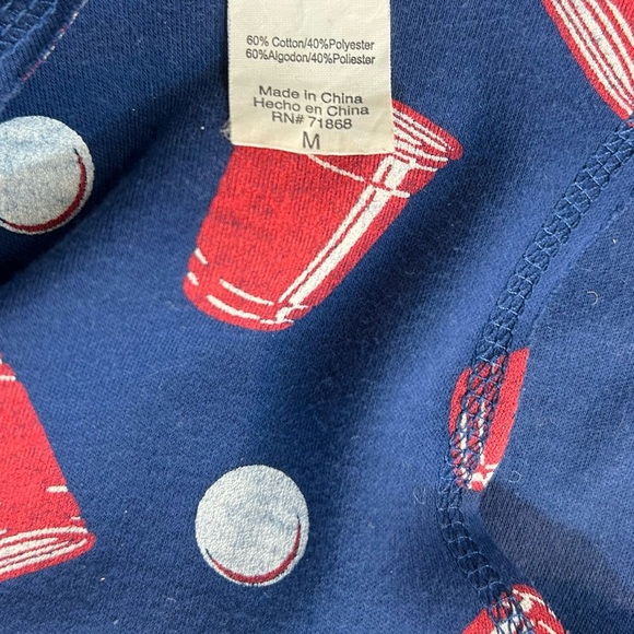 Spenser’s Tank Top Red Solo Cup 4th of July Flag Medium Reversible - Picture 7 of 11